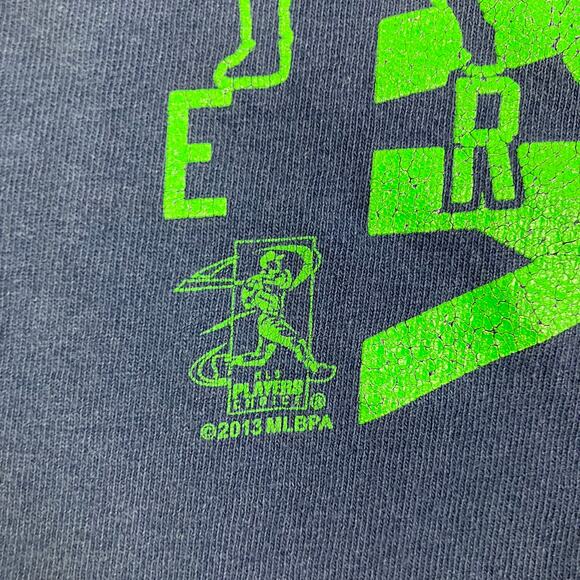 2013 New York Yankees Derek Jeter MLB Baseball T-shirt - Picture 9 of 10